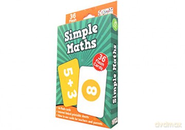 Simple Maths: 36 Flash Cards - Pegasus [KSIĄŻKA]