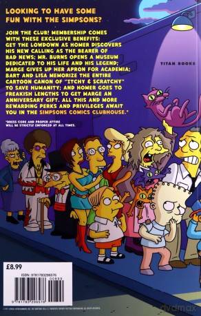 Simpsons - Comics Clubhouse - Matt Groening [KOMIKS]