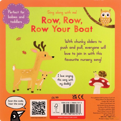 Sing Along With Me! Row, Row, Row Your Boat - Yu-hsuan Huang [KSIĄŻKA]