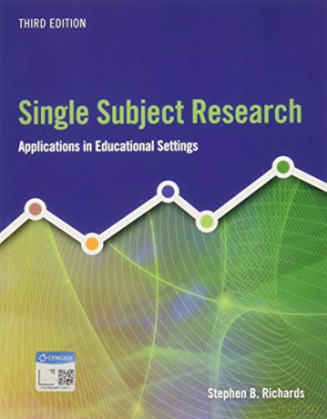 Single Subject Research: Applications in Educational Settings (Mindtap Course List) - Stephen Richards [KSIĄŻKA]