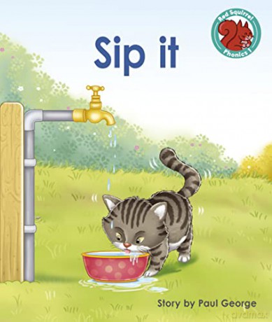 Sip it (Red Squirrel Phonics Level 1 Set 2) - Paul George [KSIĄŻKA]