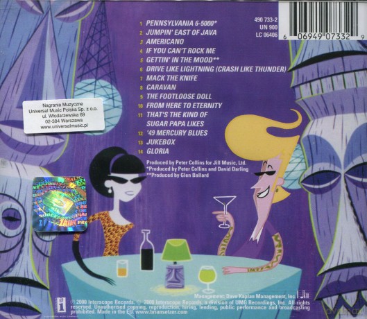 Brian Setzer Orchestra, The: Vavoom! [CD]