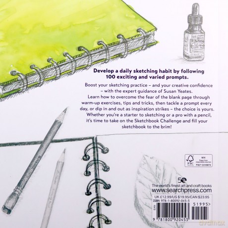 Sketchbook Challenge: 100 prompts for daily drawing - Susan Yeates [KSIĄŻKA]