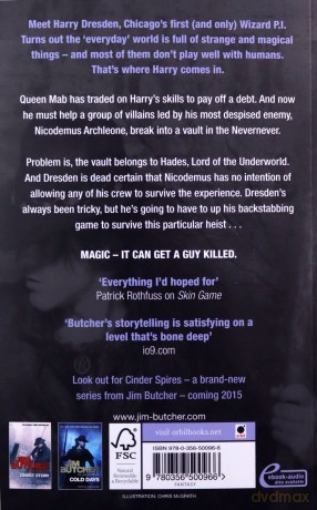Skin Game: The Dresden Files, Book Fifteen - Jim Butcher [KSIĄŻKA]