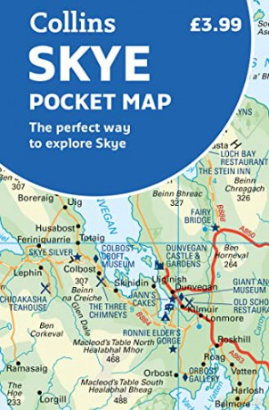 Skye Pocket Map: The perfect way to explore Skye - Collins Maps [KSIĄŻKA]