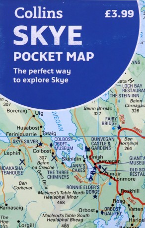 Skye Pocket Map: The perfect way to explore Skye - Collins Maps [KSIĄŻKA]