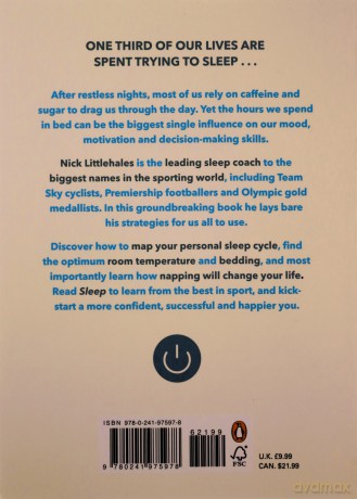 Sleep: Change the way you sleep with this 90 minute read - Nick Littlehales [KSIĄŻKA]