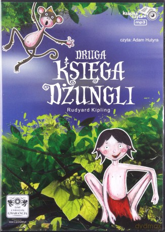 Druga Księga Dżungli - Rudyard Kipling [AUDIOBOOK] [CD]