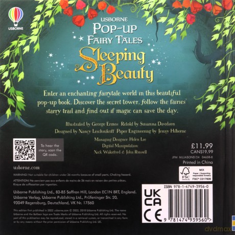 Sleeping Beauty (Pop-up Fairy Tales) - Susanna Davidson [KSIĄŻKA]