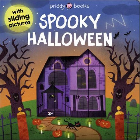 Sliding Pictures Spooky Halloween (UK Edition) - Roger Priddy [KSIĄŻKA]