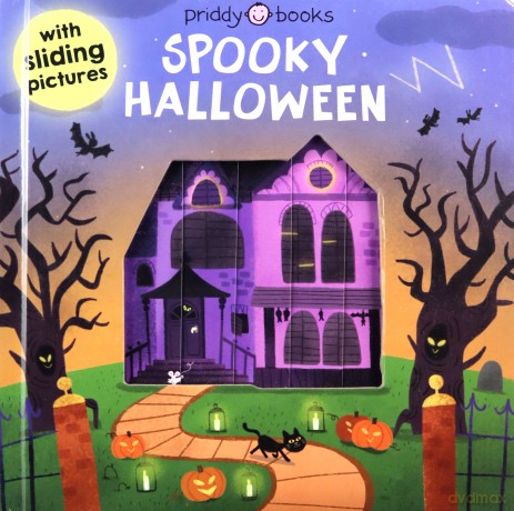 Sliding Pictures Spooky Halloween (UK Edition) - Roger Priddy [KSIĄŻKA]
