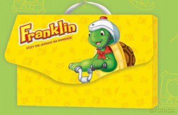 Franklin jeździ na rowerze [DVD]+[TECZKA]