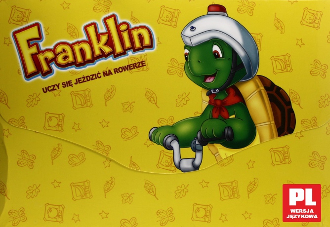 Franklin jeździ na rowerze [DVD]+[TECZKA]