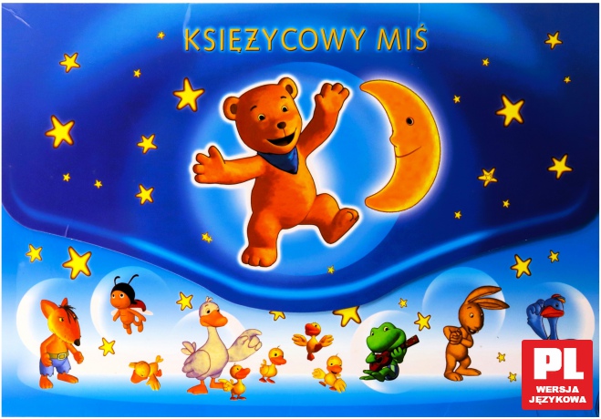 Księżycowy Miś - Przyjaciele trzymają się razem  [DVD]+[TECZKA]