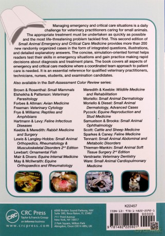 Small Animal Emergency and Critical Care Medicine: Self-Assessment Color Review, Second Edition (Veterinary Self-Assessment Color Review Series) - Rebecca Kirby [KSIĄŻKA]