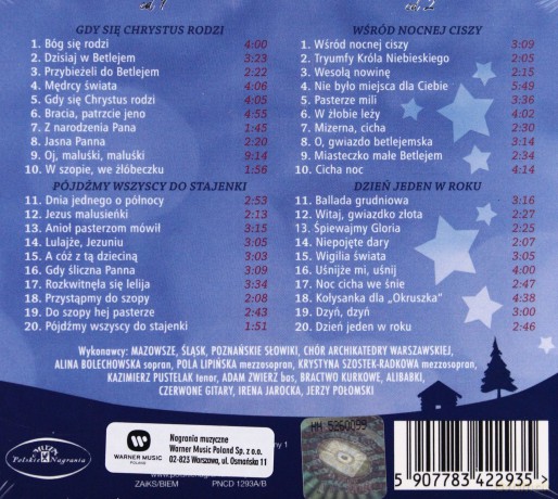 40 Najpiękniejszych Kolęd Polskich (digipack) [2CD]