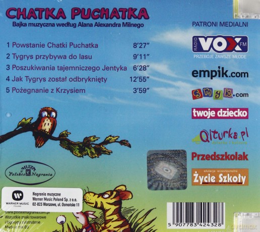 Chatka Puchatka - bajka muzyczna [CD]