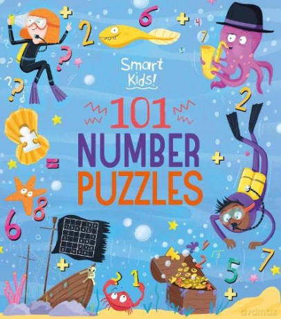 Smart Kids! 101 Number Puzzles - Joe Fullman [KSIĄŻKA]