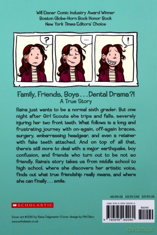 Smile - Raina Telgemeier [KSIĄŻKA]