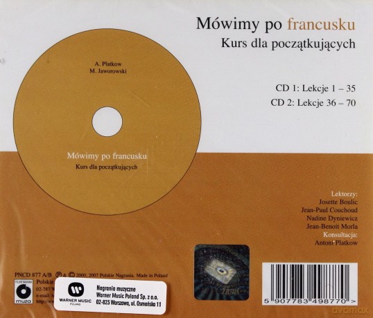 Mówimy po francusku - Kurs dla początkujących [2CD]
