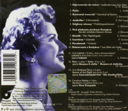 Bogna Sokorska: Słowik Warszawy [CD]