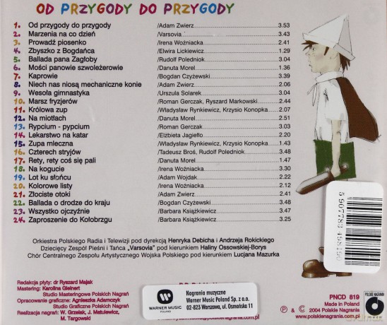 Artur Żalski, Piotr Łosowski: Od przygody do przygody [CD]