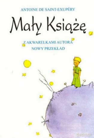 Mały Książę (oprawa twarda, duży format, dodruk 2012) - Antoine de Saint-Exupery [KSIĄŻKA]