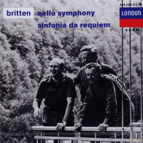 Britten,English Ch. Orch.: Britten:Cello Symphony,Symph.Da Requiem [CD]