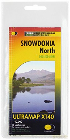 Snowdonia North Ultramap - Harvey Maps [KSIĄŻKA]