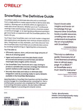 Snowflake: The Definitive Guide: Architecting, Designing, and Deploying on the Snowflake Data Cloud - Joyce Kay Avila [KSIĄŻKA]
