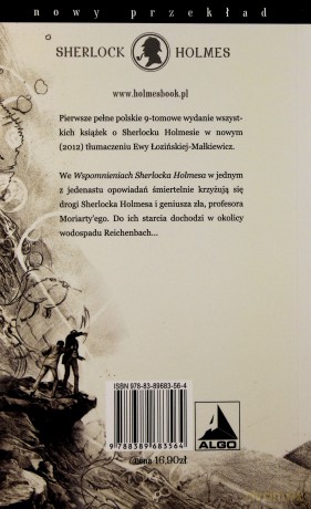 Wspomnienia Sherlocka Holmesa (Wyd. 2012, pocket) - Arthur Conan Doyle [KSIĄŻKA]