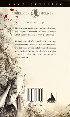 Studium w szkarłacie (Wyd. 2012, pocket) - Arthur Conan Doyle [KSIĄŻKA]
