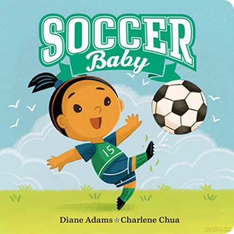 Soccer Baby (A Sports Baby Book) - Diane Adams [KSIĄŻKA]