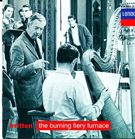 Britten: Britten- Burning Fiery Furnace [CD]