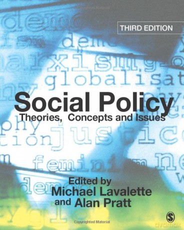 Social Policy: Theories, Concepts and Issues - Alan Pratt [KSIĄŻKA]