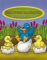 Brzydkie kaczątko. Bajki z szablonami i kredkami -  [KSIĄŻKA]