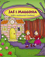 Jaś i Małgosia. Bajki z szablonami i kredkami [KSIĄŻKA]