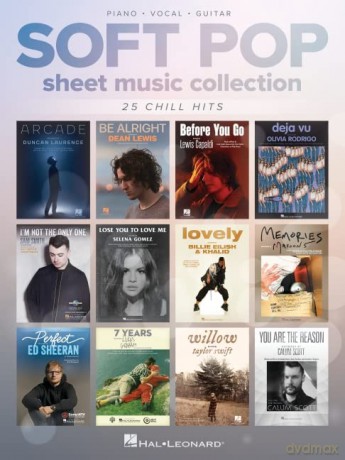 Soft Pop Sheet Music Collection. Piano, Vocal and Guitar: Piano/Vocal/guitar Songbook [KSIĄŻKA]
