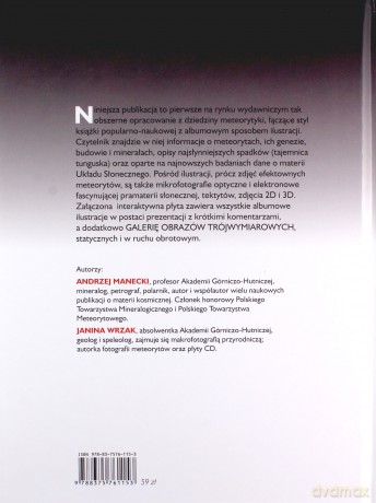 Meteoryty. Oblicza gości z kosmosu - Andrzej Manecki, Janina Wrzak [KSIĄŻKA]