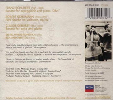 Britten: Decca Legends [CD]