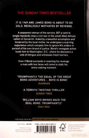 Solo: A James Bond Novel (James Bond 007) - William Boyd [KSIĄŻKA]