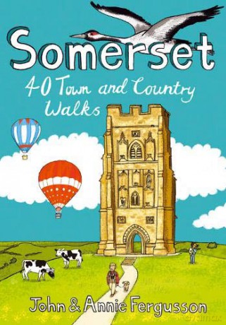 Somerset: 40 Coast and Country Walks - John Fergusson [KSIĄŻKA]