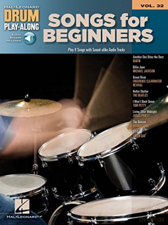 Songs for Beginners Drum Play-Along Book/Audio [KSIĄŻKA]