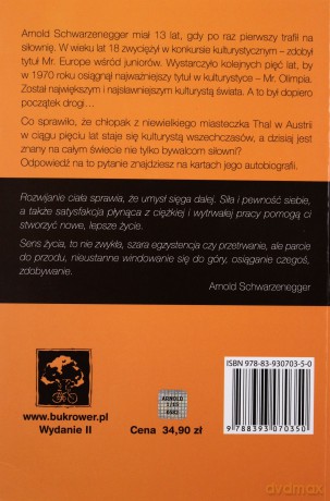 Arnold. Edukacja kulturysty (dodruk 2011) - Arnold Schwarzenegger, Douglas Kent Hall [KSIĄŻKA]