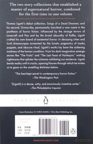 Songs of a Dead Dreamer and Grimscribe - Thomas Ligotti [KSIĄŻKA]