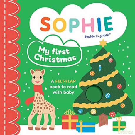 Sophie la girafe: My First Christmas: A felt-flap book to read with baby - Ruth Symons [KSIĄŻKA]