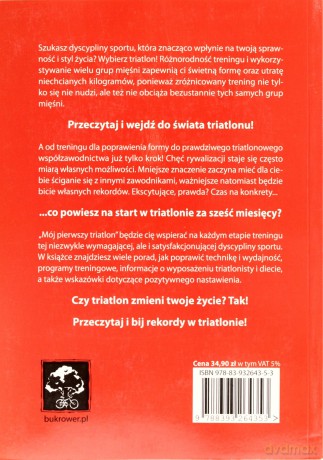 Mój pierwszy triatlon - Steve Trew [KSIĄŻKA]