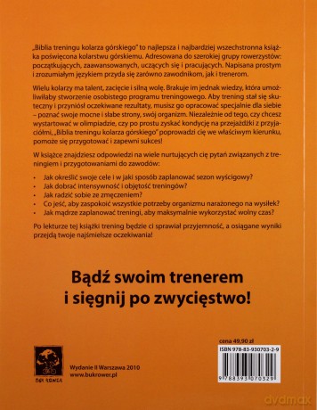 Biblia treningu kolarza górskiego (dodruk 2012) - Joe Friel [KSIĄŻKA]