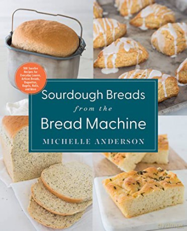 Sourdough Breads from the Bread Machine: 100 Surefire Recipes for Everyday Loaves, Artisan Breads, Baguettes, Bagels, Rolls, and More - Michelle Anderson [KSIĄŻKA]