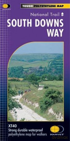 South Downs Way XT40 (Route Maps): National Trail [KSIĄŻKA]